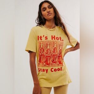Free People x Junk Food It’s Hot Stay Cool t-shirt